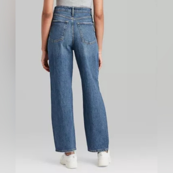 Wild Fable Super High- Rise Baggy Jean - size 00 - Picture 5 of 10